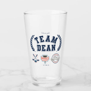 Team Dean Gilmore Girls Design Glass