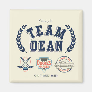 Team Dean Gilmore Girls Design Magnet