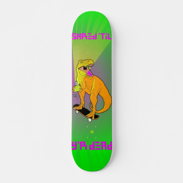 Team Dinosaur I - mini Skateboard (Front)