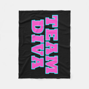 Team Diva Fleece Blankets