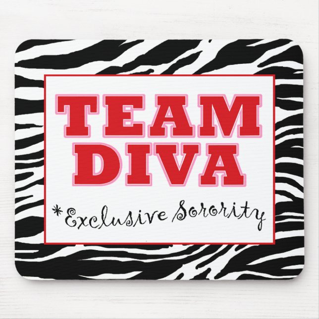"Team Diva" Mouse Pad (Front)