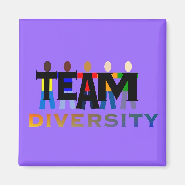 Team Diversity Magnet (Front)