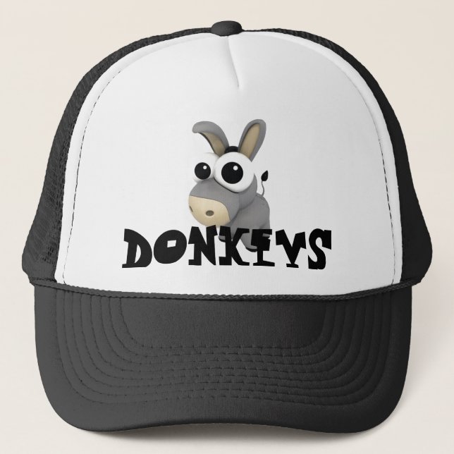 Team DONKEYS Trucker Hat (Front)