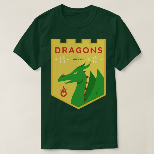 Team Dragon T-Shirt (Design Front)
