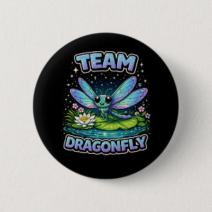 Team Dragonfly 6 Cm Round Badge