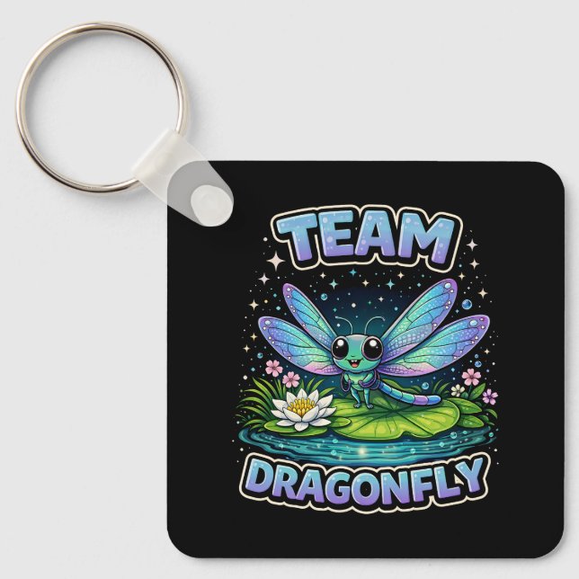 Team Dragonfly Key Ring (Front)