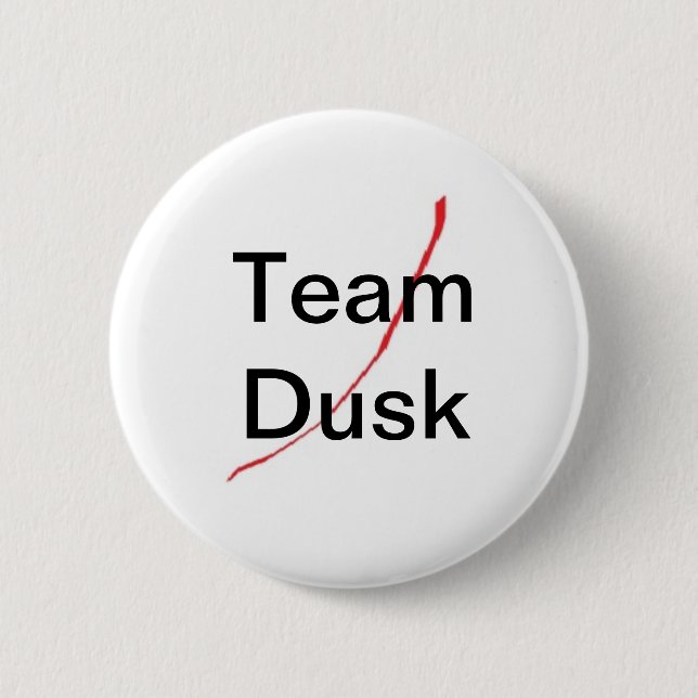 Team Dusk 6 Cm Round Badge (Front)