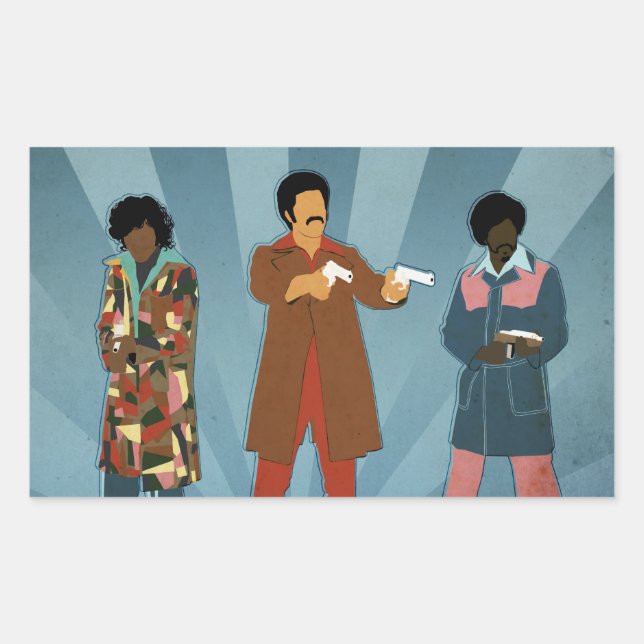 Team Dynamite Rectangular Sticker (Front)