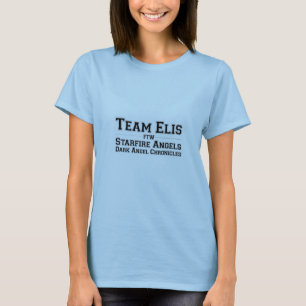 Team Elis Ladies M Blue Tee