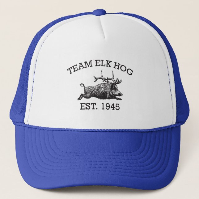 TEAM ELK-HOG (LCOG) 1945 TRUCKER HAT (Front)