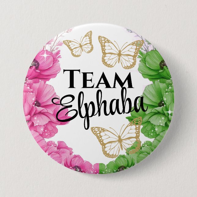 Team Elphaba Button (Front)