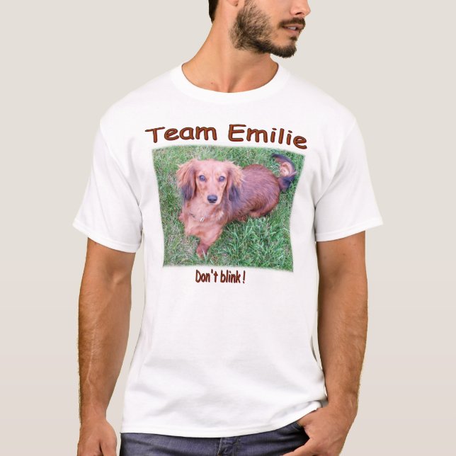 Team Emilie T-shirt Design (Front)
