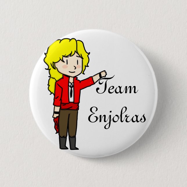 Team Enjolras Pin (Front)