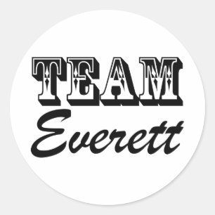 Team Everett Stickers