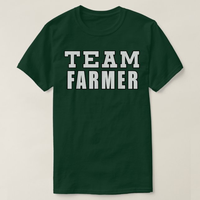 Team Farmer  T-Shirt (Design Front)