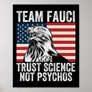 Team Fauci Anti Trump Dr Anthony Fauci 2028 Premiu Poster