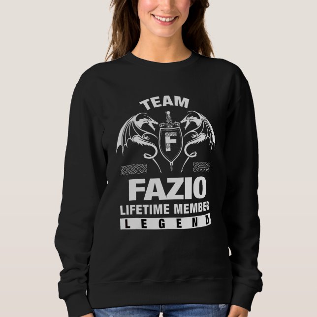 Team Fazio Lifetime Member Sweatshirt (Front)