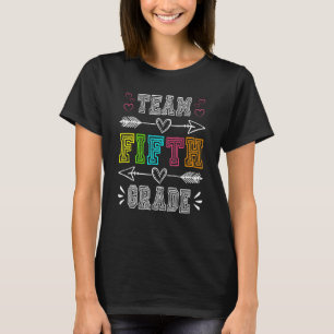 Team Fifth Grade  Back To School 5th Grade Teacher T-Shirt