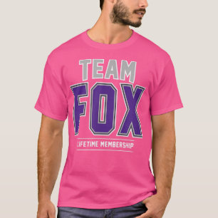 Team Fo Proud Family Last Name Surname T-Shirt