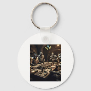 Team For Success Sticker Key Ring