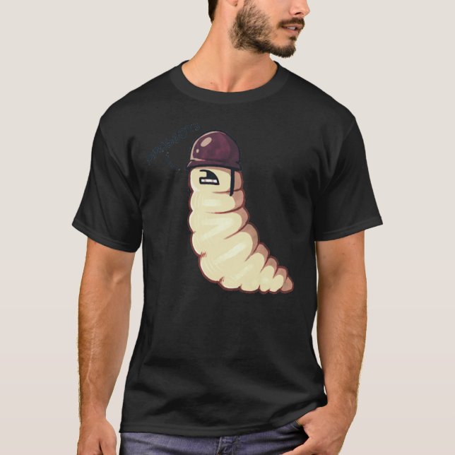 Team Fortress 2 - Soldier Maggot Essential T-Shirt (Front)