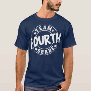 Team Fourth Grade, 4th Grade Back to school Teache T-Shirt