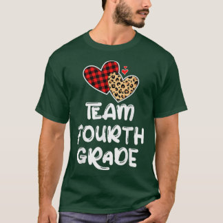 Team Fourth Grade Funny 4th Back To School Teacher T-Shirt