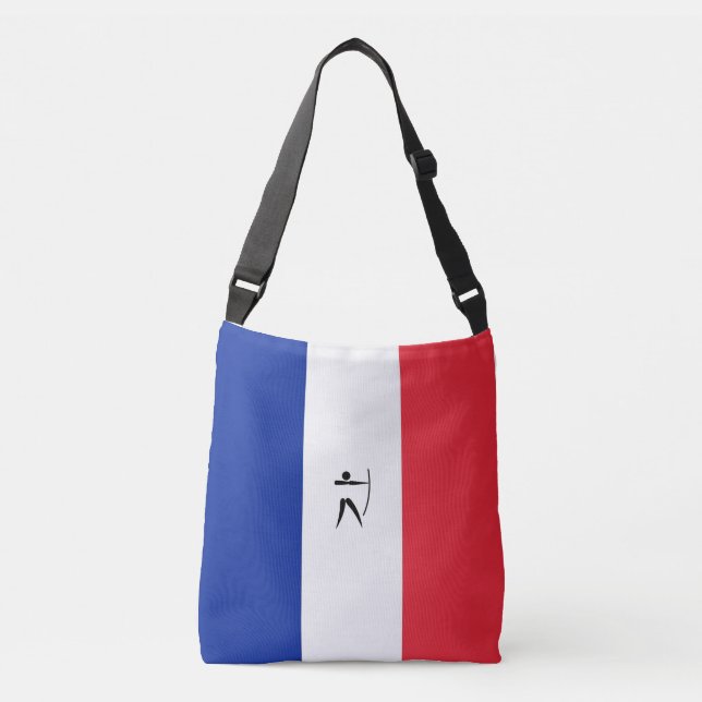 Team France Archery Crossbody Bag (Front)