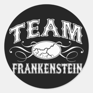 Team Frankenstein Classic Round Sticker