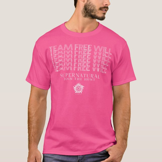Team Free Will Join The Hunt T-Shirt (Front)