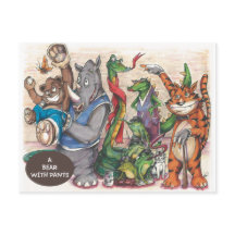 Team from "A Bear With Pants" Book