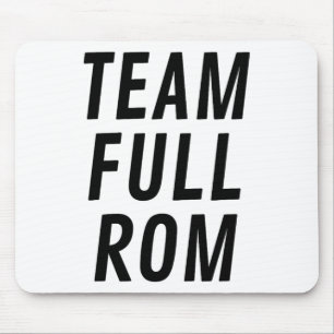 Team Full Rom Fitness Bodybuilding Gym  Mouse Pad