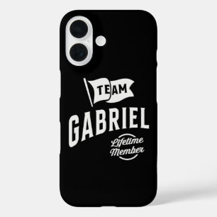 Team Gabriel Lifetime Member iPhone 16 Case