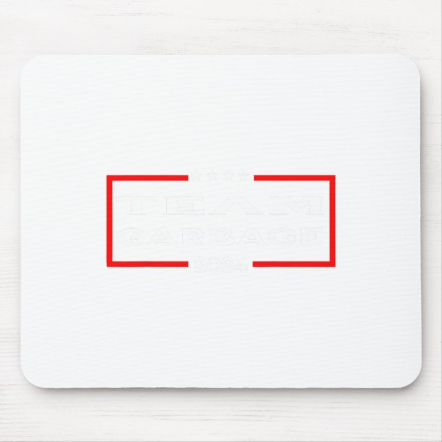 Team Garbage 2024 2  Mouse Pad (Front)