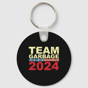 Team Garbage For Trump 2024 Elections 2024 Vote Fo Key Ring
