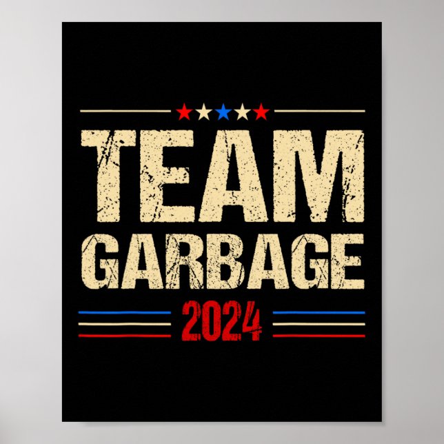 Team Garbyge  Poster (Front)