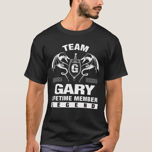 Team GARY - Lifetime Member T-Shirt (Front)