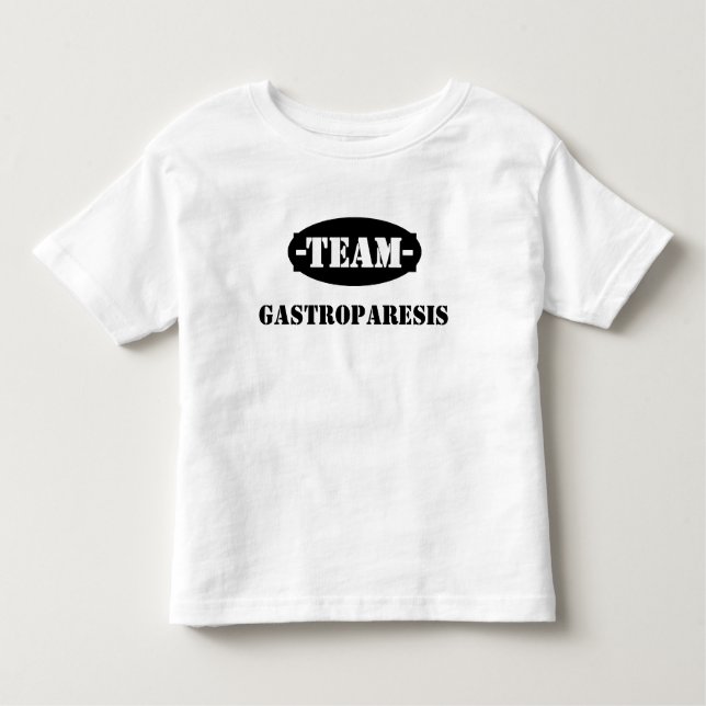 Team Gastroparesis Toddler Shirt (Front)