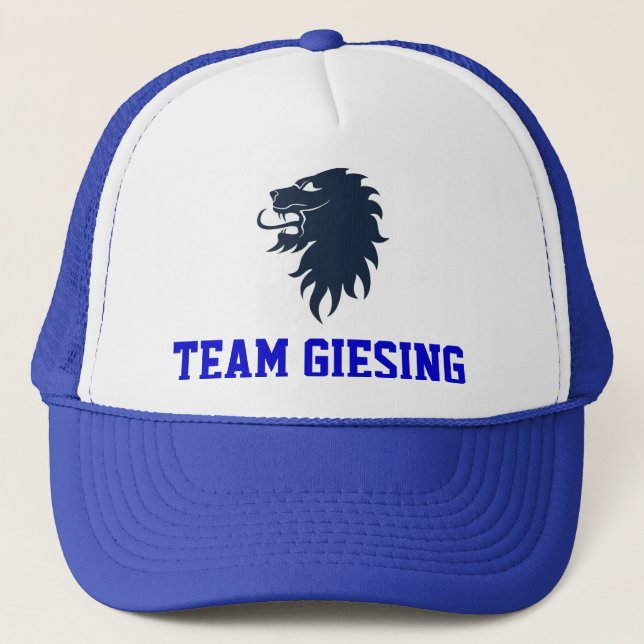 Team Giesing Cap blue (Front)