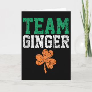 Team Ginger  Card