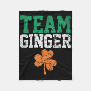 Team Ginger Fleece Blanket