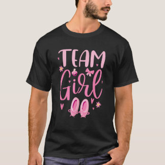 Team Girl Gender Reveal Party Pregnancy Team Pink T-Shirt