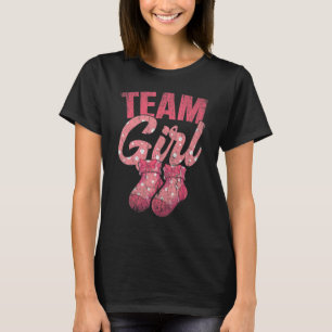 Team Girl Gender Reveal Party Team Pink Baby Annou T-Shirt