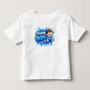 Team Girl & Team Boy Splash Design Toddler T-Shirt
