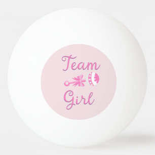 Team Girl with Rattle Ping Pong Ball