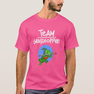 Team Grasshopper Animal Sports Cute Sporty Grassho T-Shirt