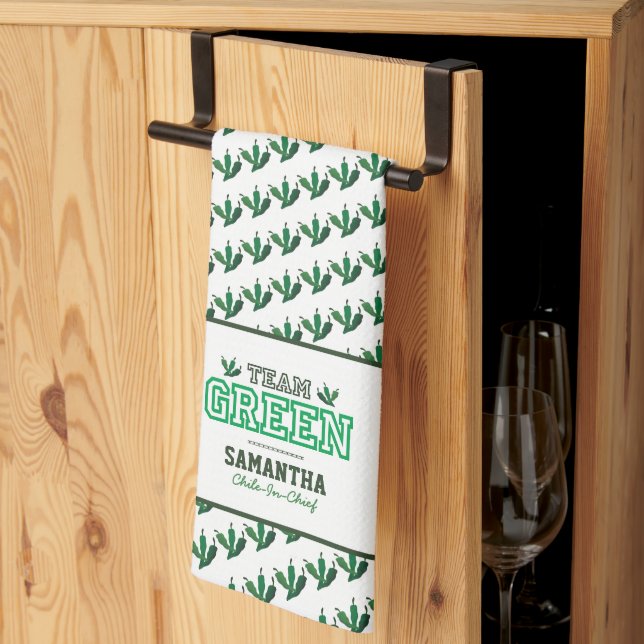 TEAM GREEN Member Tea Towel (Thirds Fold)