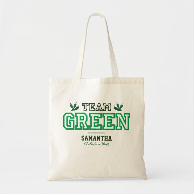 TEAM GREEN Member Tote Bag (Front)