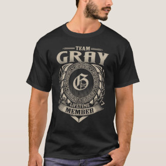 Team Grey Lifetime Member Vintage Grey Family T-Shirt