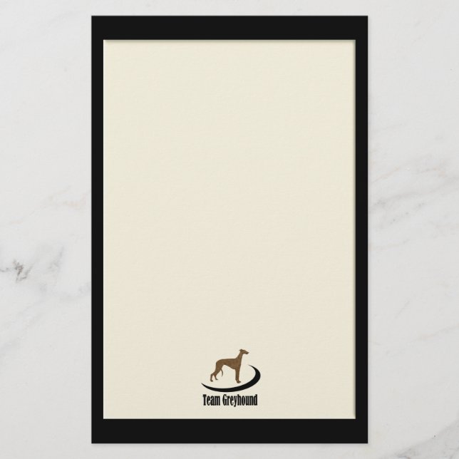 Team Greyhound Stationery (Front)